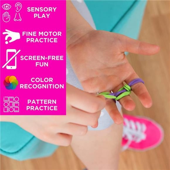 Ultimate Weaving Loom, Includes 378 Craft Loops & 1 Weaving Loom with Tool - Picture 4 of 6